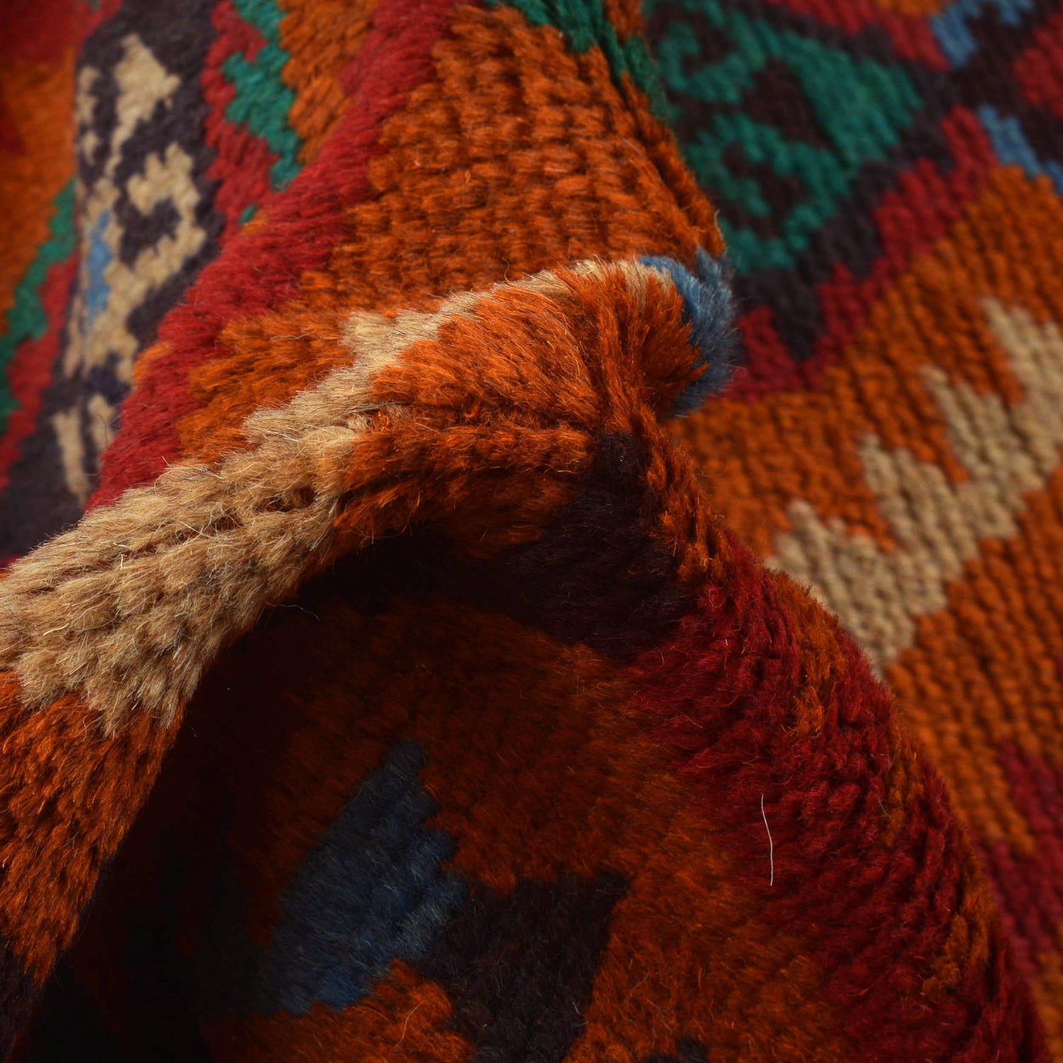 Tribal Baloch Rug 3' 6" x 6' 2" ft / 107 x 189 cm - No. W27461