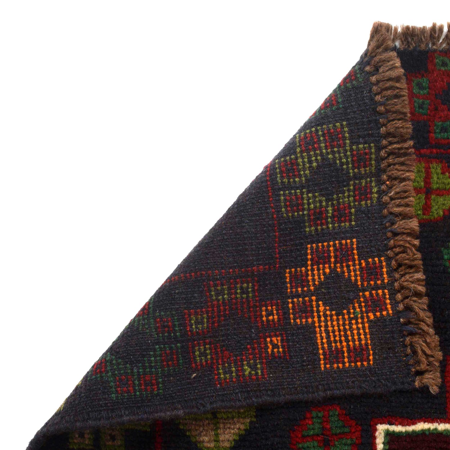 Tribal Baloch Rug 3' 10" x 6' 4" ft / 118 x 194 cm - No. W28016