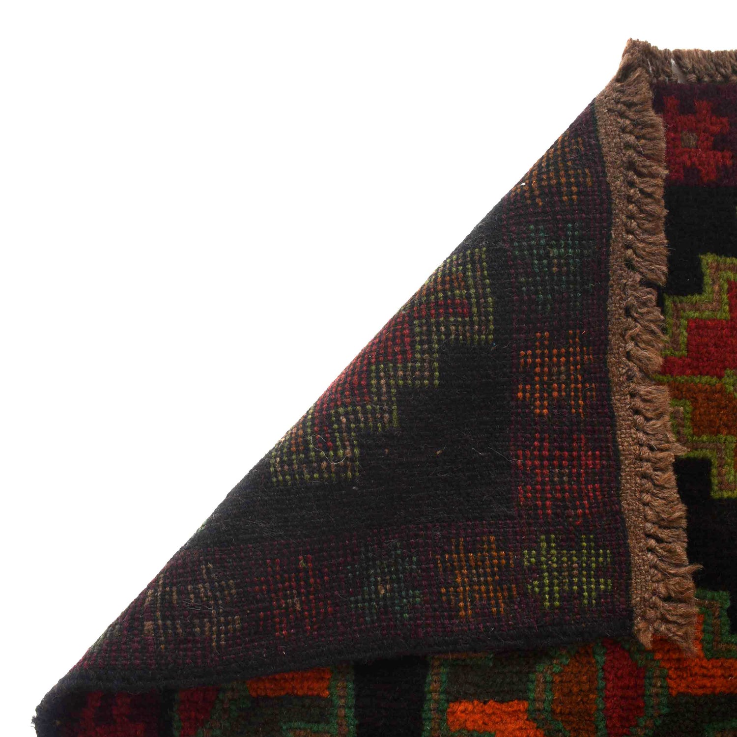 Tribal Baloch Rug 3' 11" x 6' 1" ft / 119 x 186 cm - No. W28018