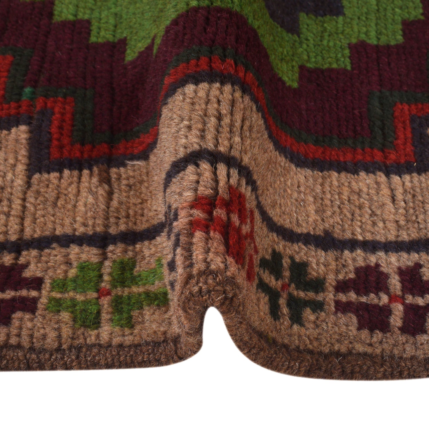 Tribal Baloch Rug 3' 11" x 6' 4" ft / 119 x 192 cm - No. W28019