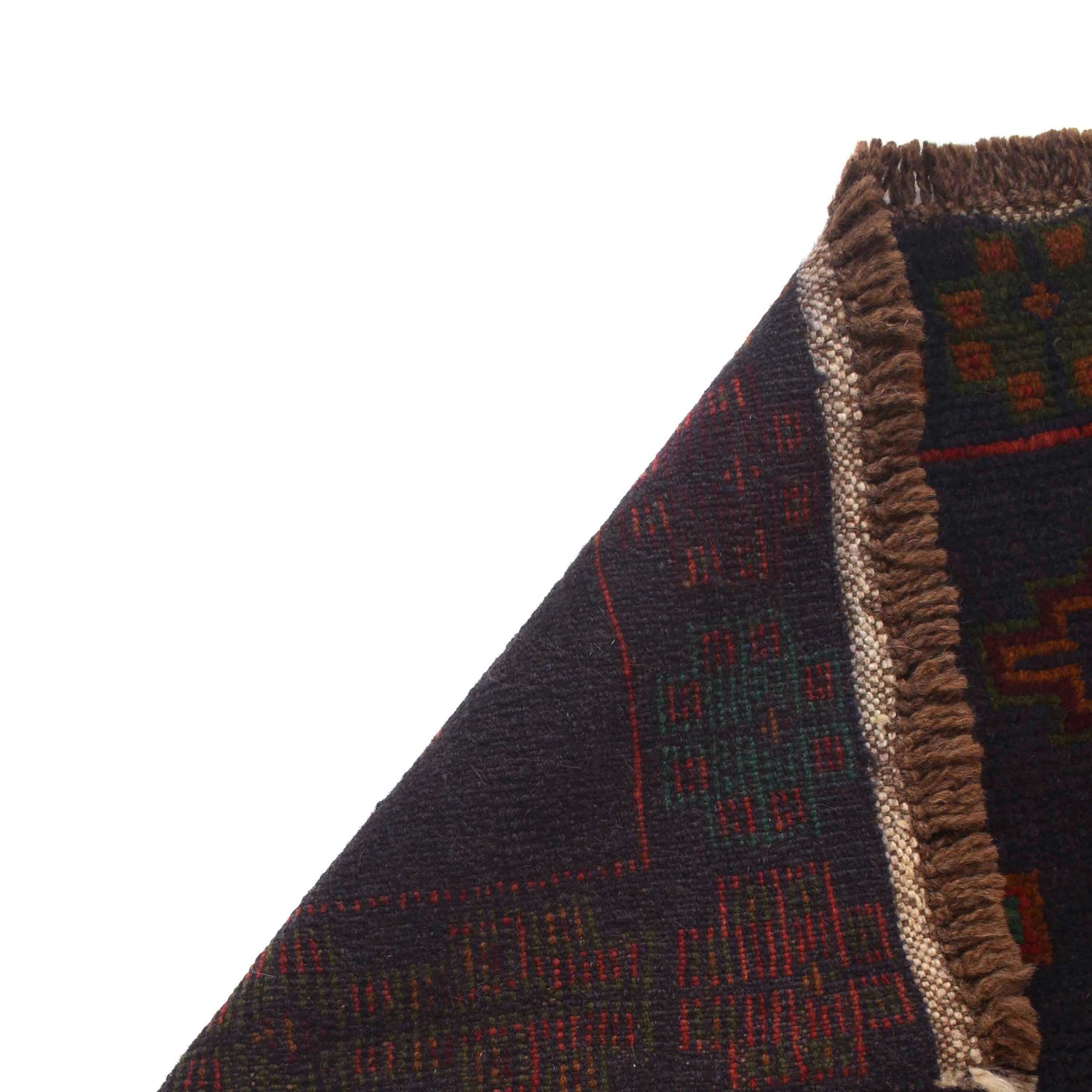 Tribal Baloch Rug 4' 4" x 6' 6" ft / 131 x 197 cm - No. W28020