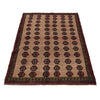 Tribal Baloch Rug 4' 3" x 6' 5" ft / 129 x 195 cm - No. W28021