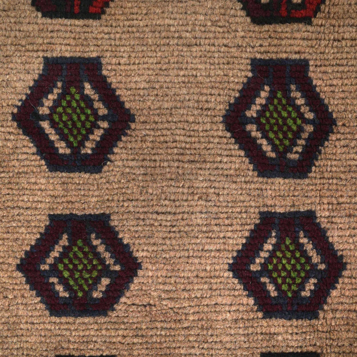 Tribal Baloch Rug 4' 3" x 6' 5" ft / 129 x 195 cm - No. W28021