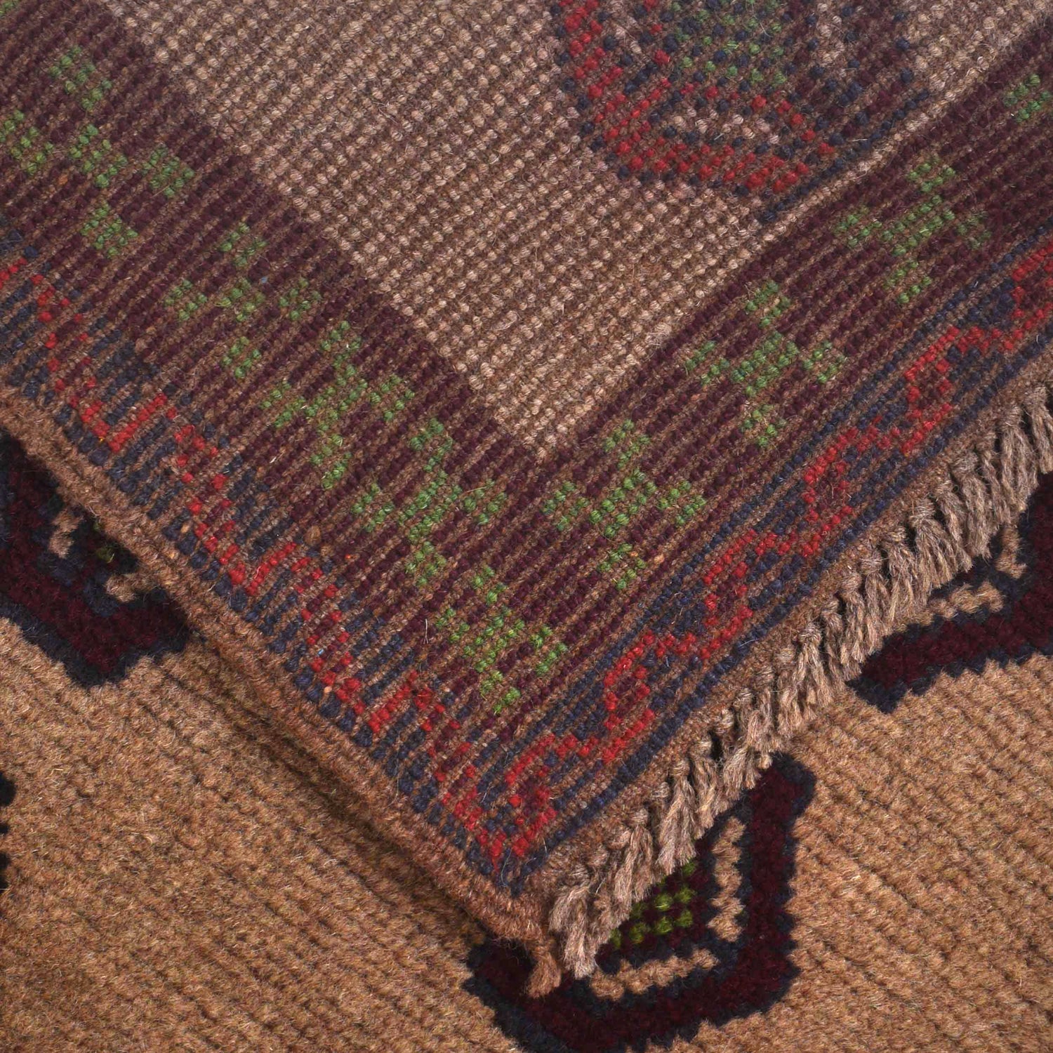 Tribal Baloch Rug 4' 3" x 6' 5" ft / 129 x 195 cm - No. W28021