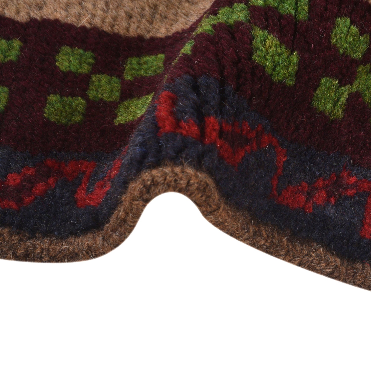 Tribal Baloch Rug 4' 3" x 6' 5" ft / 129 x 195 cm - No. W28021