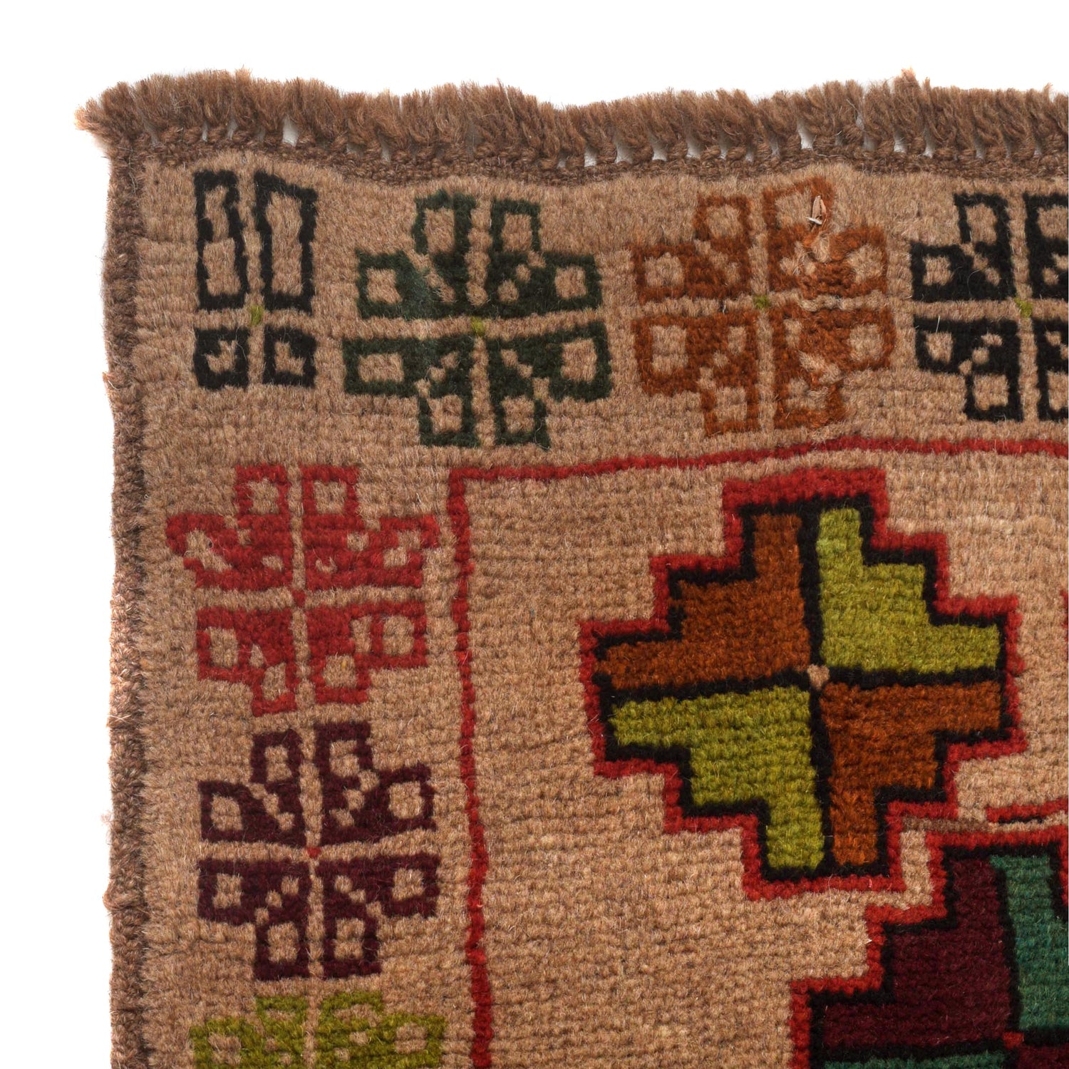 Tribal Baloch Rug 3' 9" x 6' 3" ft / 115 x 191 cm - No. W29019