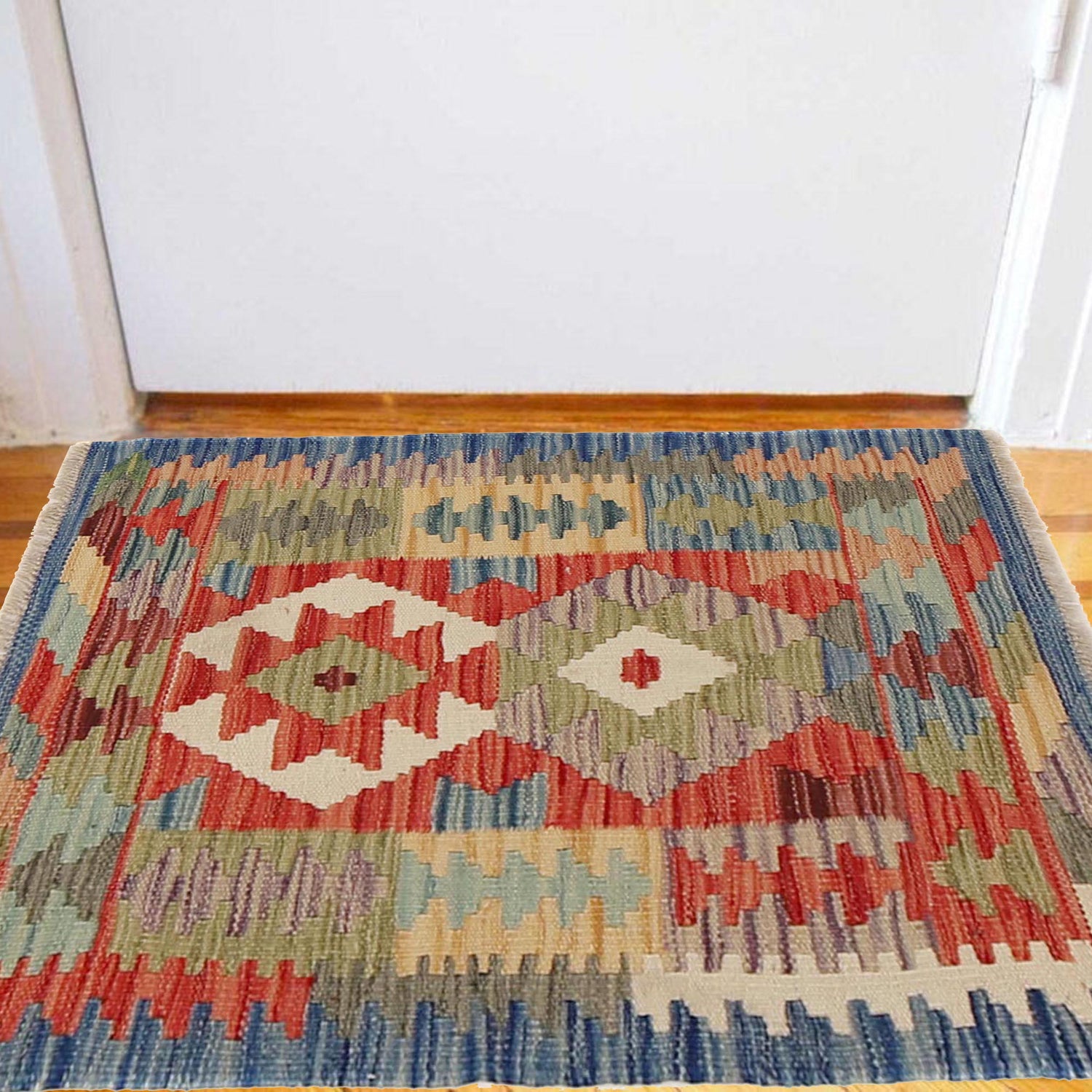 Small Size Chobi Kilim 2' 0" x 2' 8" ft / 62 x 81 cm - No. W30153