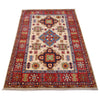 Hand knotted Kazak Rugs 3' 11" x 5' 9" ft / 118 x 175 cm - No. W30734