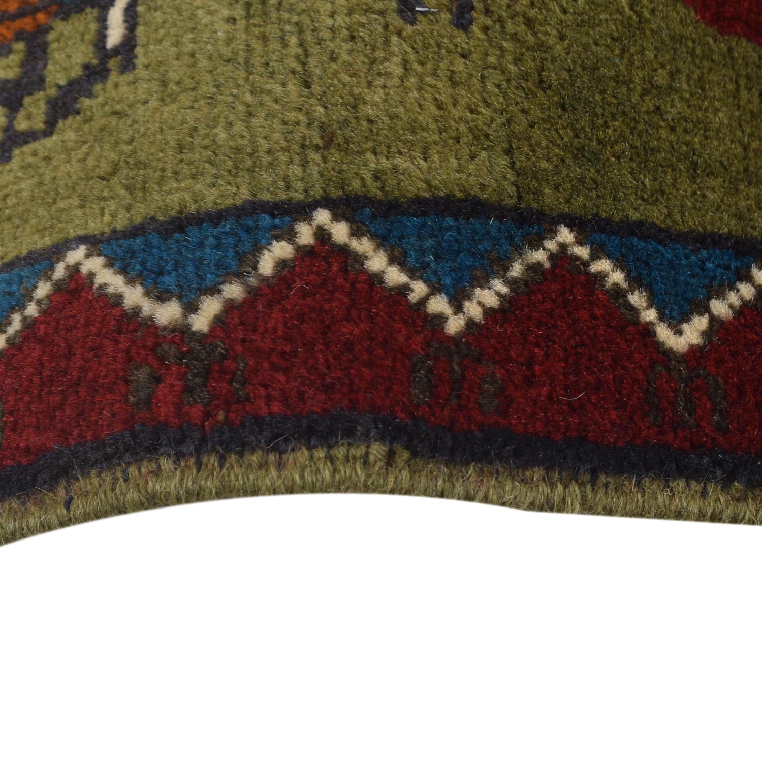 Handmade Afghan War Area Rug 2' 8" x 4' 1" ft / 81 x 125 cm - No. W30738