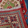 Blue Kazak Rug 3' 3" x 4' 7" ft / 99 x 140 cm - No. W30746