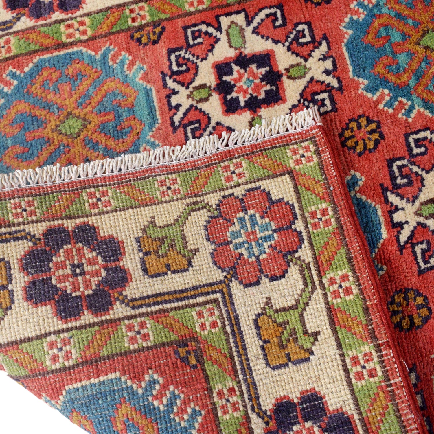 Oriental Kazak Rug 2' 8" x 4' 1" ft / 82 x 125 cm - No. W30748