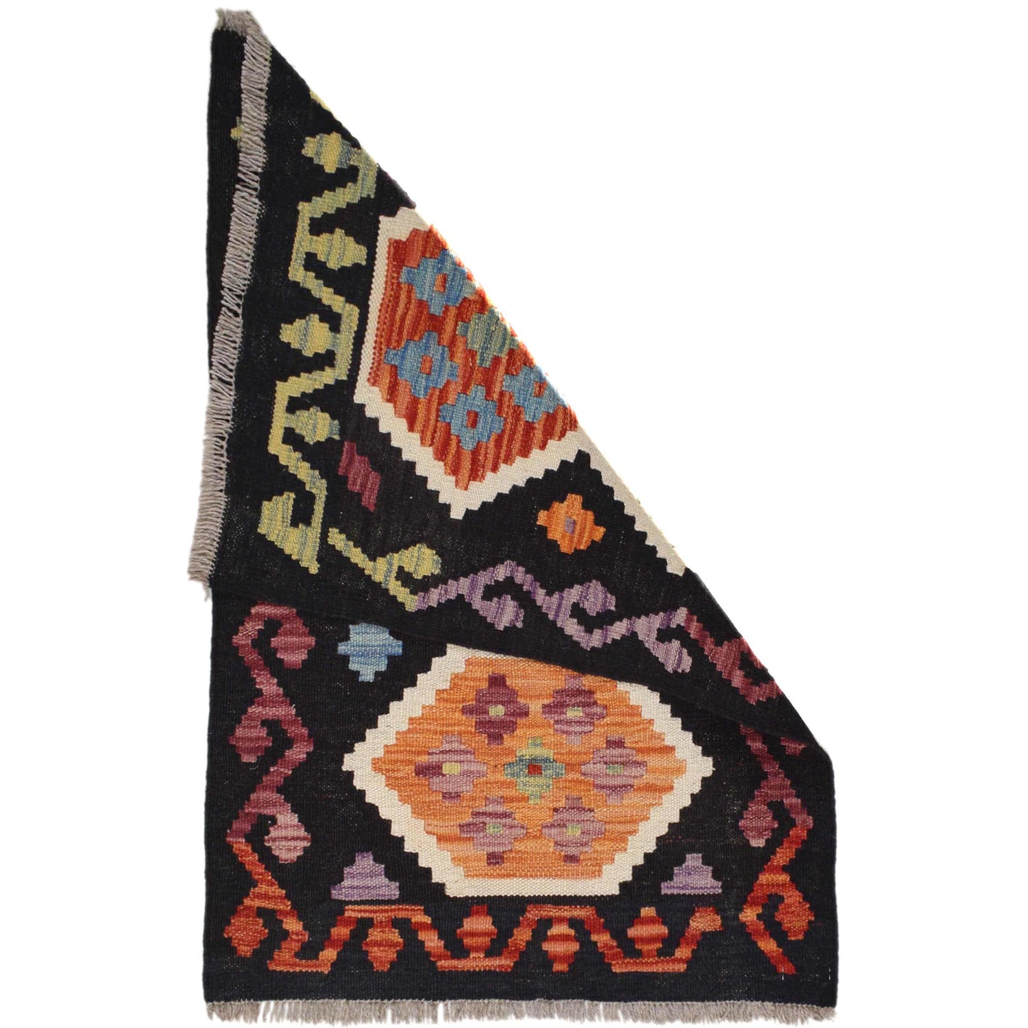 Small Size Chobi Kilim 1' 11 x 2' 10" ft / 58 x 87 cm - No. W30758