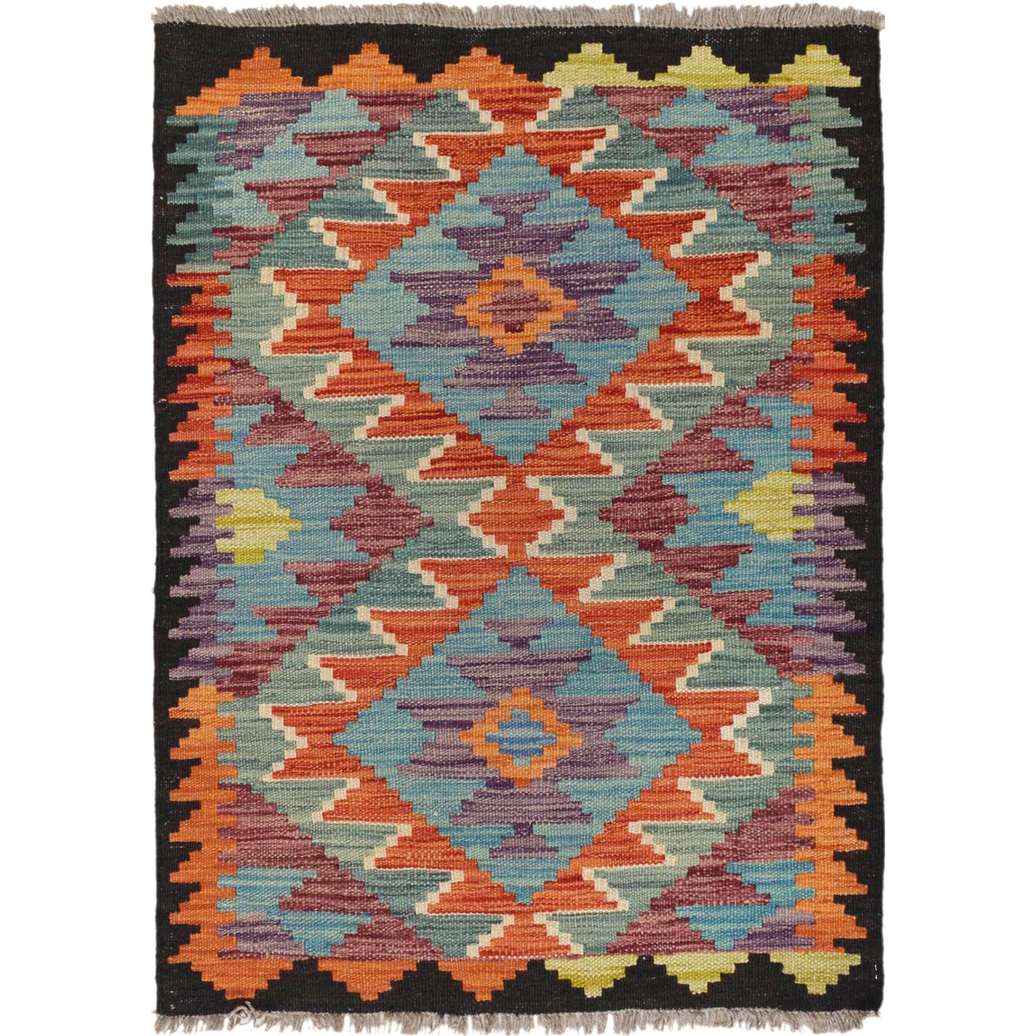Small Size Chobi Kilim 2' 0 x 3' 1" ft / 60 x 93 cm - No. W30759