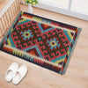 Colorful Flat-Weave Wool Kilim 1' 11 x 2' 11" ft / 58 x 90 cm - No. W30773