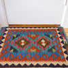 Hand Woven Wool Kelim 2' 0 x 3' 0" ft / 60 x 92 cm - No. W30790