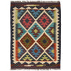 Hand Knotted Flatweave Kilim 2' 1 x 2' 9" ft / 64 x 84 cm - No. W30802