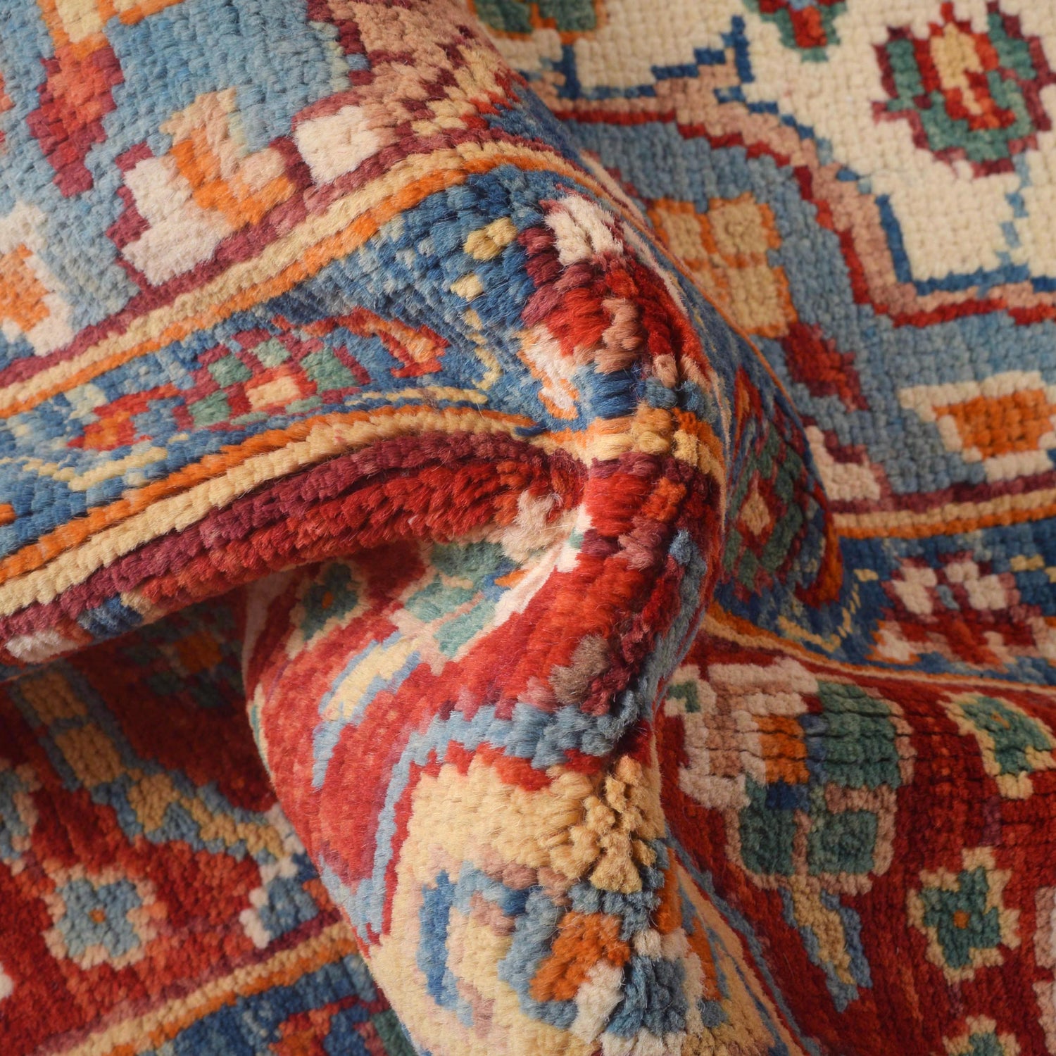 Hand Knotted Heriz Rug 8' 5" x 10' 11" ft / 257 x 332 cm - No. W30837