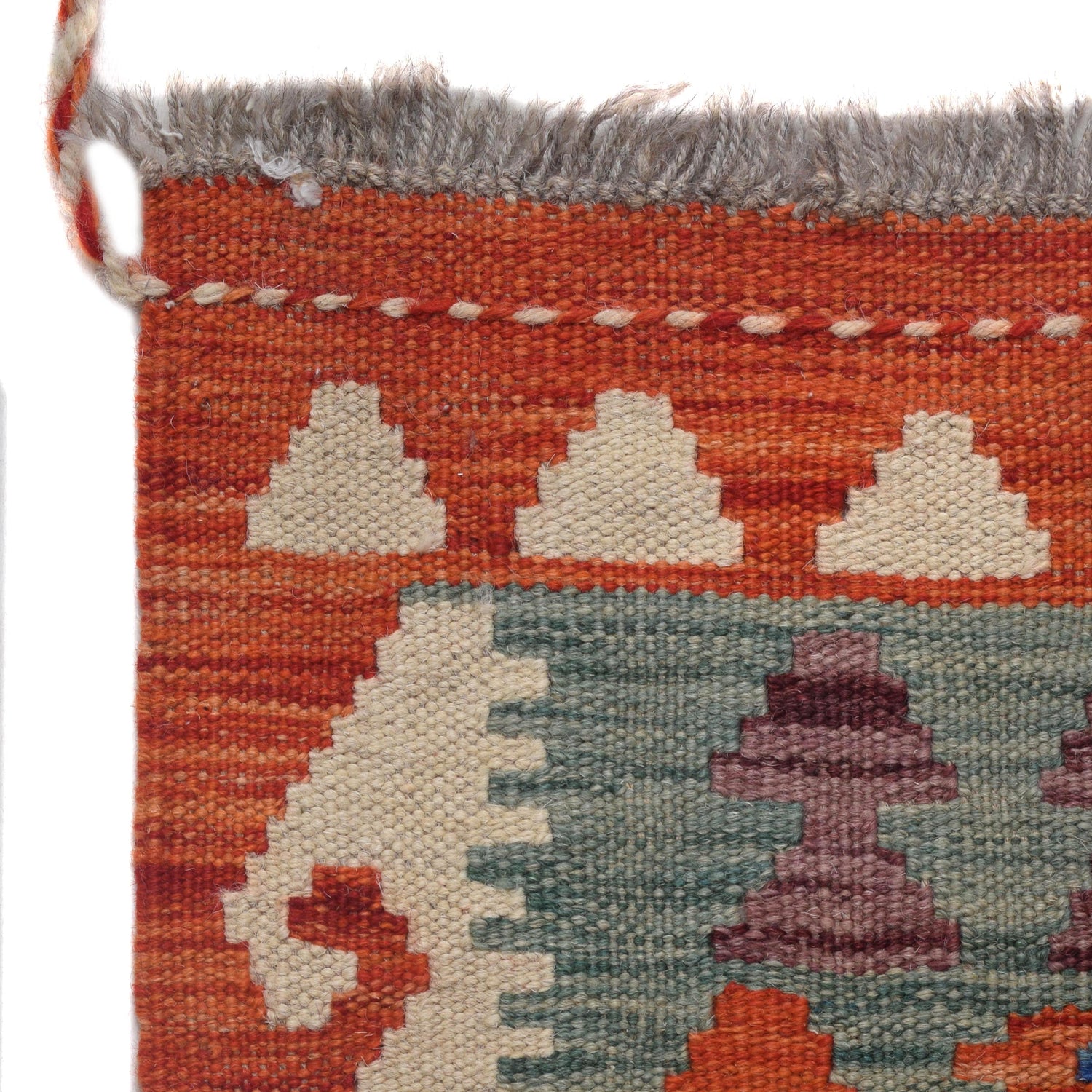 Handmade Vegetable Kelim Runner 2' 7" x 9' 9" ft / 79 x 296 cm - No. W30872