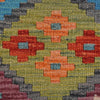 Colorful Flat-Weave Wool Kilim Runner 2' 9" x 9' 8" ft / 83 x 294 cm - No. W31060
