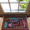 Handcrafted Afghan War Rug 1' 11" x 3' 0" ft / 59 x 91 cm - No. W31098