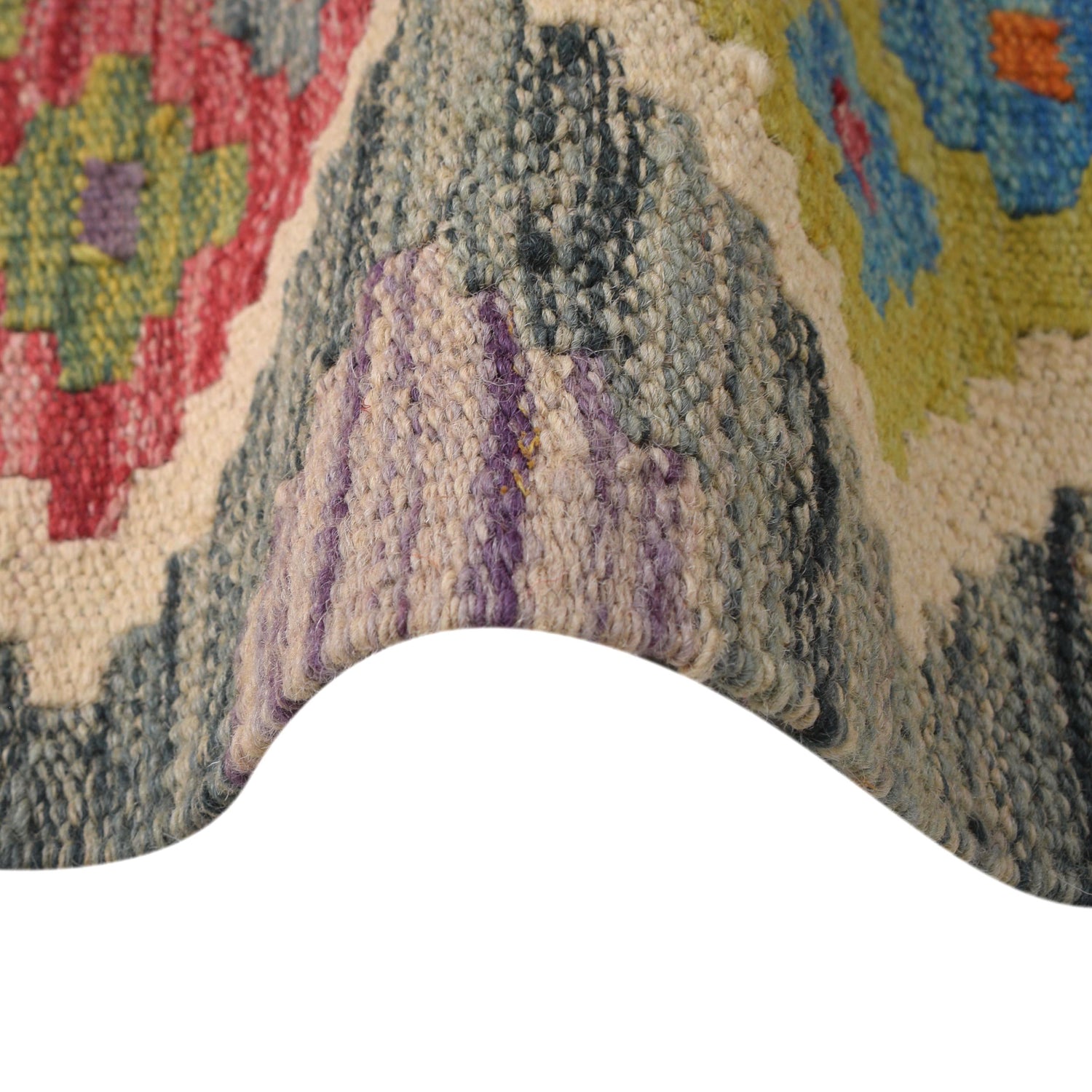 Long Kilim Runner 2' 10" x 9' 4" ft / 86 x 285 cm - No. W31152