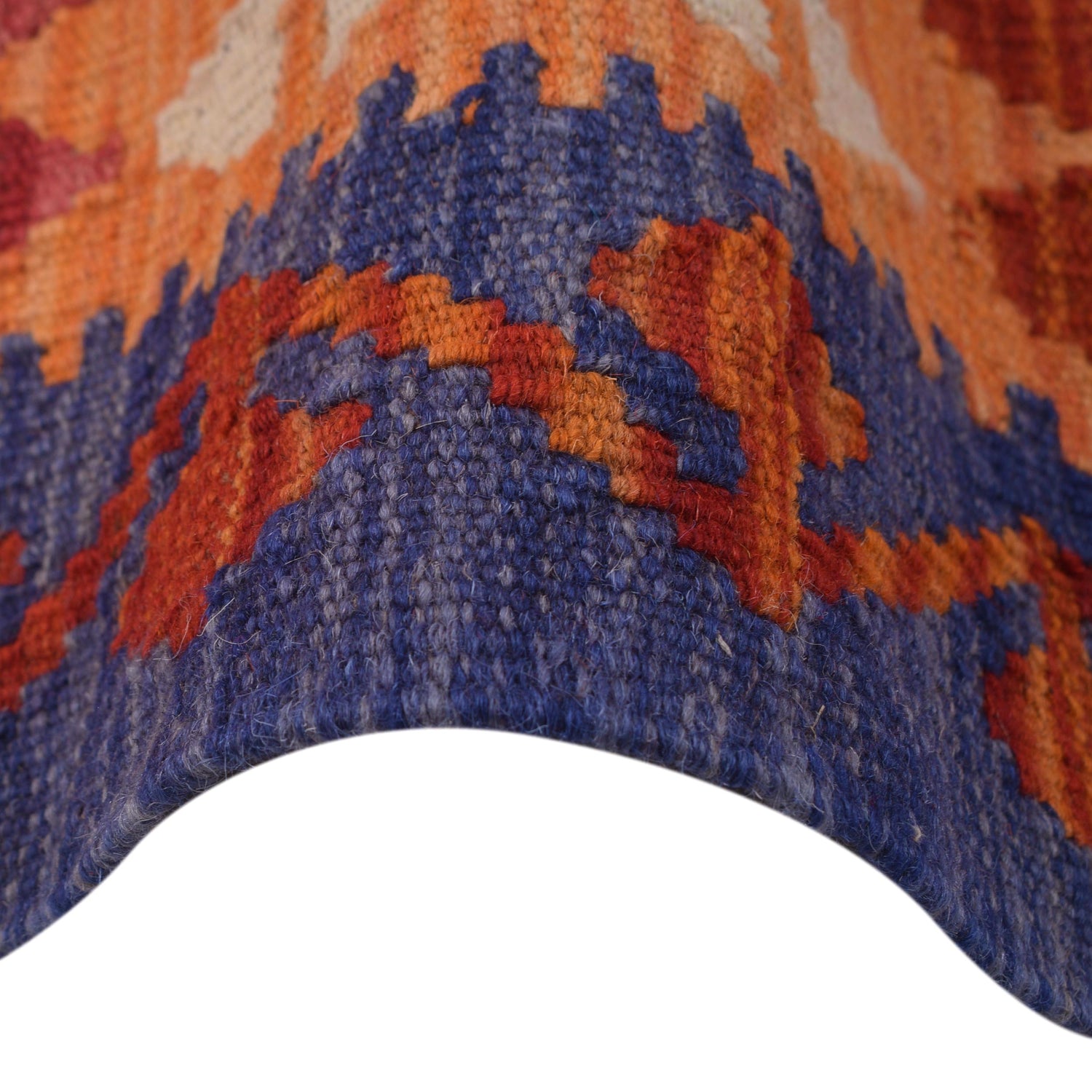 Hand Knotted Flatweave Kilim 4' 11" x 5' 10" ft / 149 x 178 cm - No. W31194