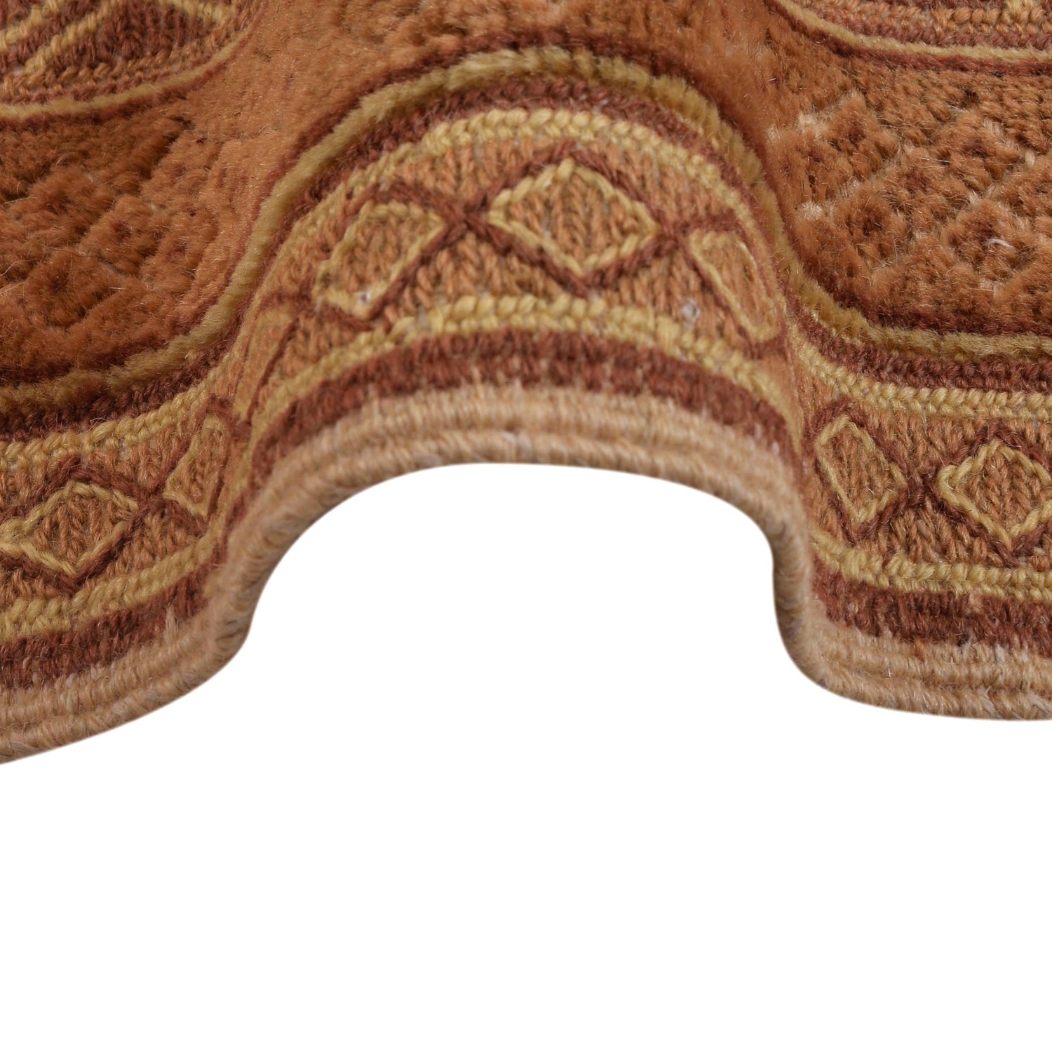 Hand Knotted Luxury Kilim Rug 4' 1" x 5' 5" ft / 125 x 165 cm - No. W31596