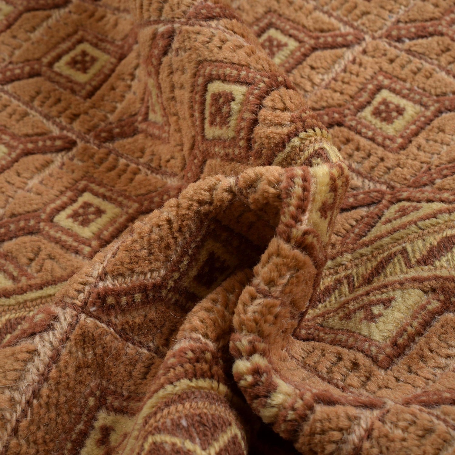 Hand Knotted Luxury Kilim Rug 4' 1" x 5' 5" ft / 125 x 165 cm - No. W31596