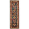 High-Quality Kazak Area Runner Rug 2' 1" x 6' 2" ft / 63 x 188 cm - No. W32073