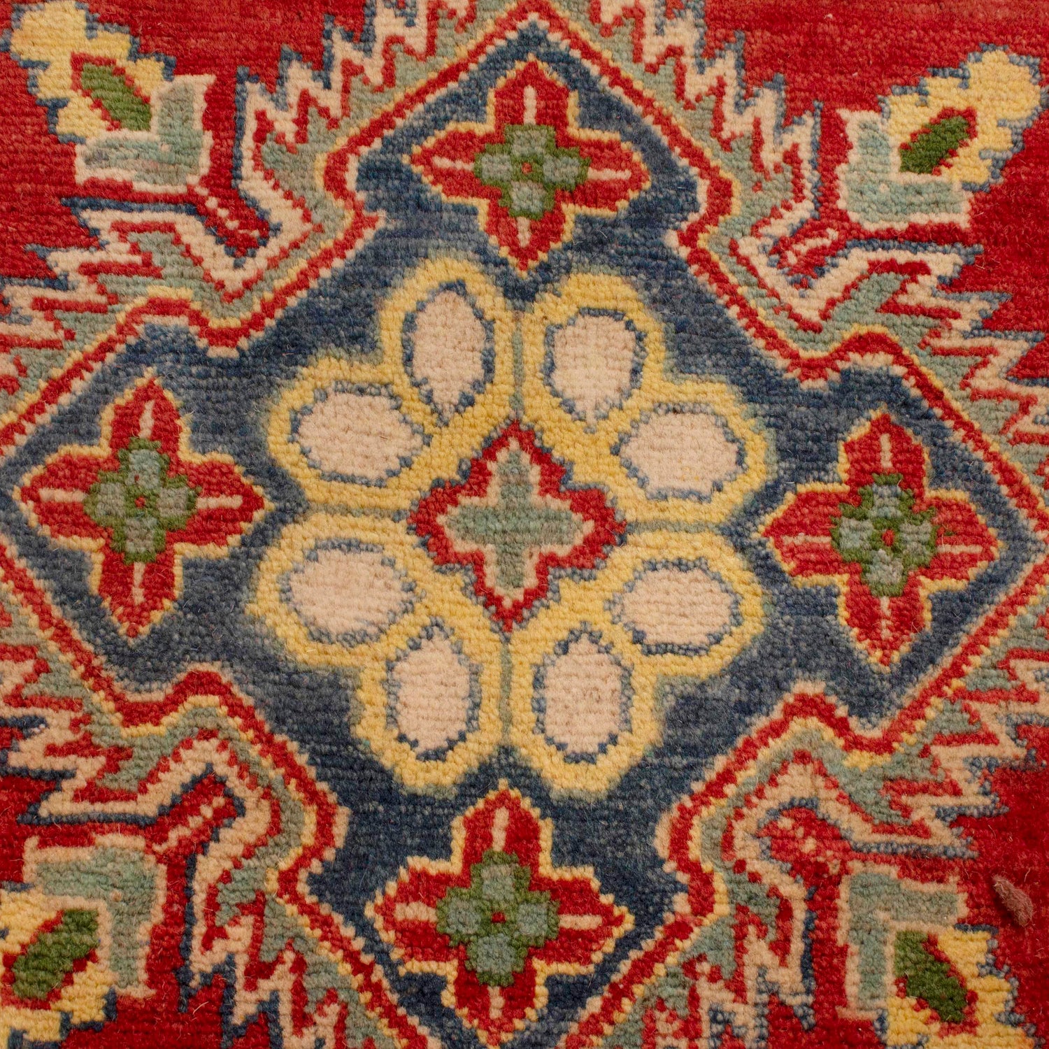 Red Kazak Rug 8' 2" x 9' 10" ft / 249 x 300 cm - No. W34026