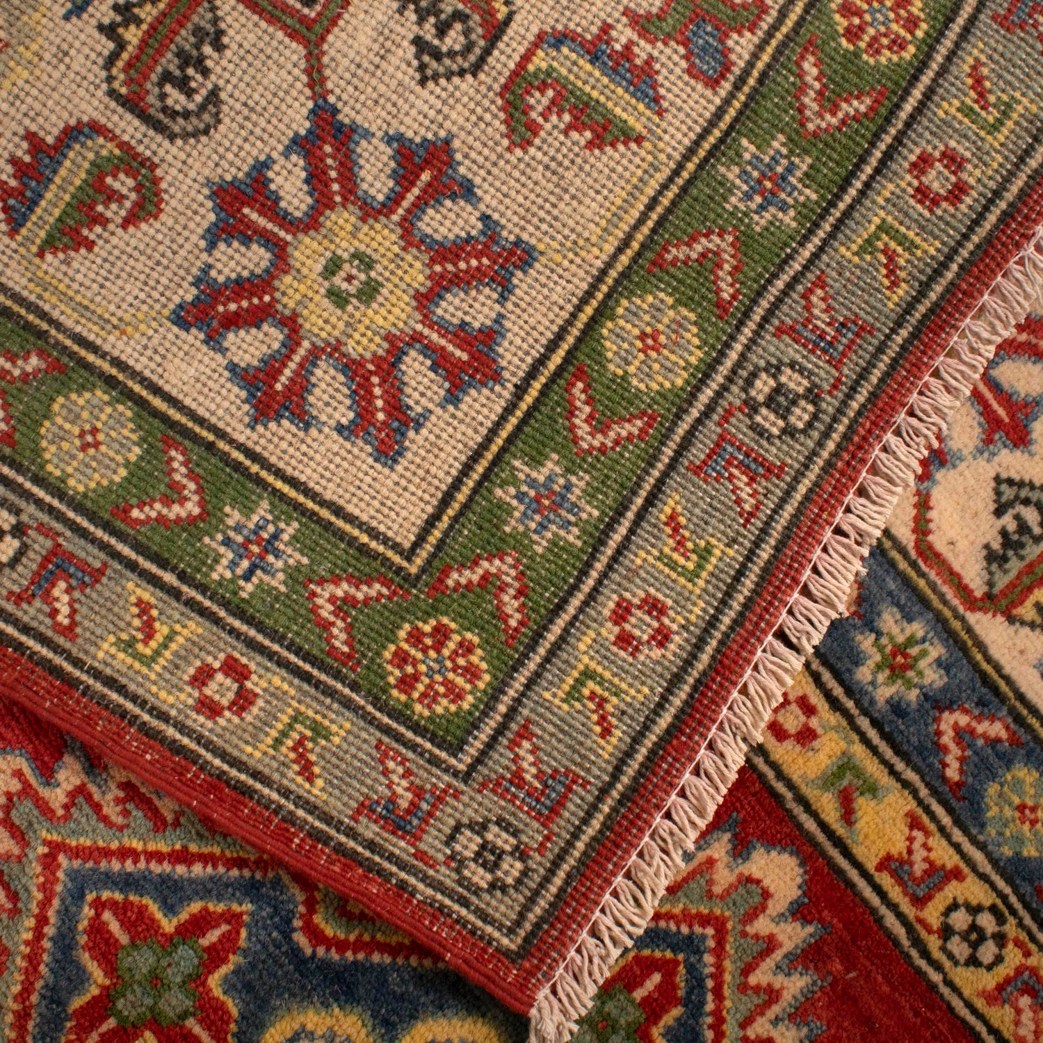 Red Kazak Rug 8' 2" x 9' 10" ft / 249 x 300 cm - No. W34026