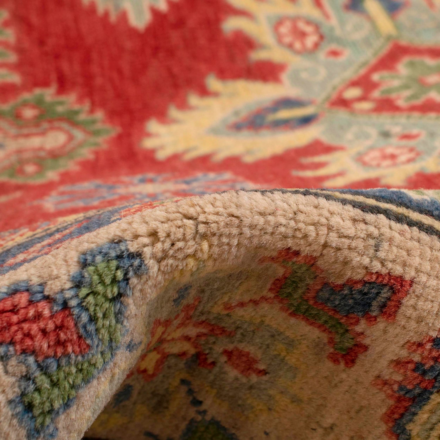 Red Kazak Rug 8' 2" x 9' 10" ft / 249 x 300 cm - No. W34026