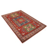 Oriental Kazak Rug 3' 10" x 5' 11" ft / 117 x 179 cm - No. W34027