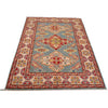 Handmade Kazak Area Rug 3' 11" x 5' 7" ft / 118 x 170 cm - No. W34028