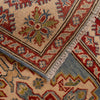 Handmade Kazak Area Rug 3' 11" x 5' 7" ft / 118 x 170 cm - No. W34028