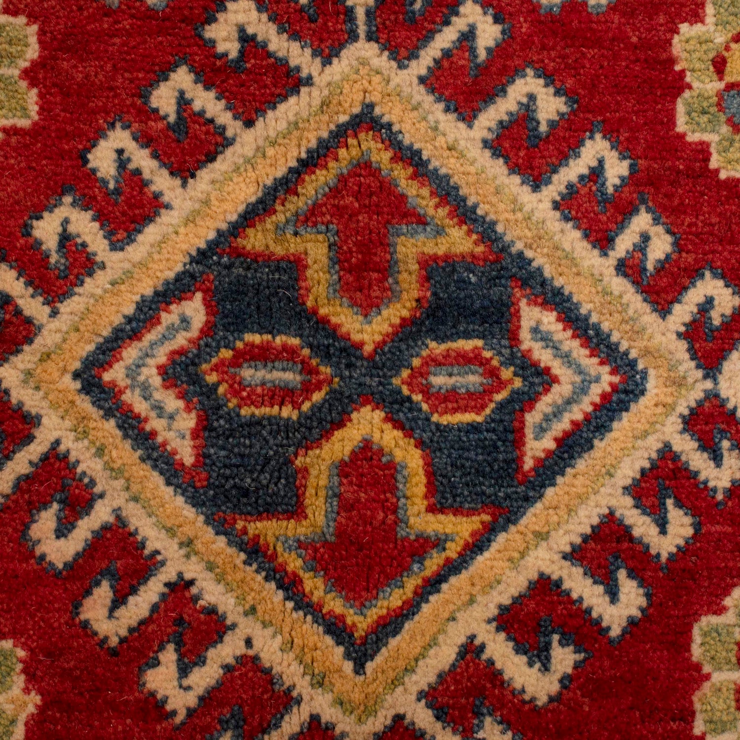 Handmade Kazak Area Rug 6' 5" x 10' 4" ft / 196 x 314 cm - No. W34029