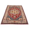 Hand knotted Kazak Carpet 4' 1" x 5' 9" ft / 124 x 176 cm - No. W34030