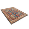 Hand Knotted Kazak Oriental Rug 5' 5" x 7' 2" ft / 166 x 218 cm - No. W34035