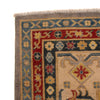 Gray Kazak Rug 7' 10" x 9' 7" ft / 239 x 291 cm - No. W34036