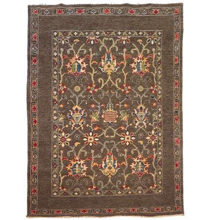 Modern Sultani Carpet 4' 5" x 7' 1" ft / 134 x 215 cm - No. W34038