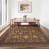 Modern Sultani Carpet 4' 5" x 7' 1" ft / 134 x 215 cm - No. W34038