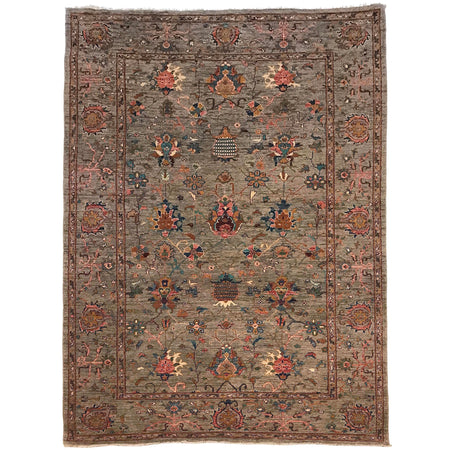 Hand Knotted Sultani Modern Rug 6' 5" x 9' 5" ft / 186 x 295 cm - No. W34040