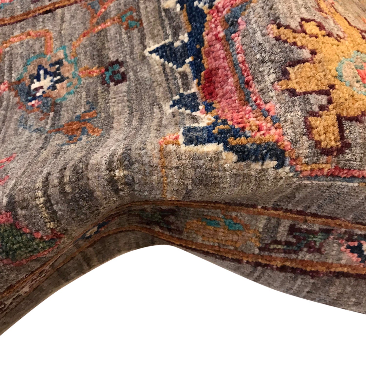 Hand Knotted Sultani Modern Rug 6' 5" x 9' 5" ft / 186 x 295 cm - No. W34040