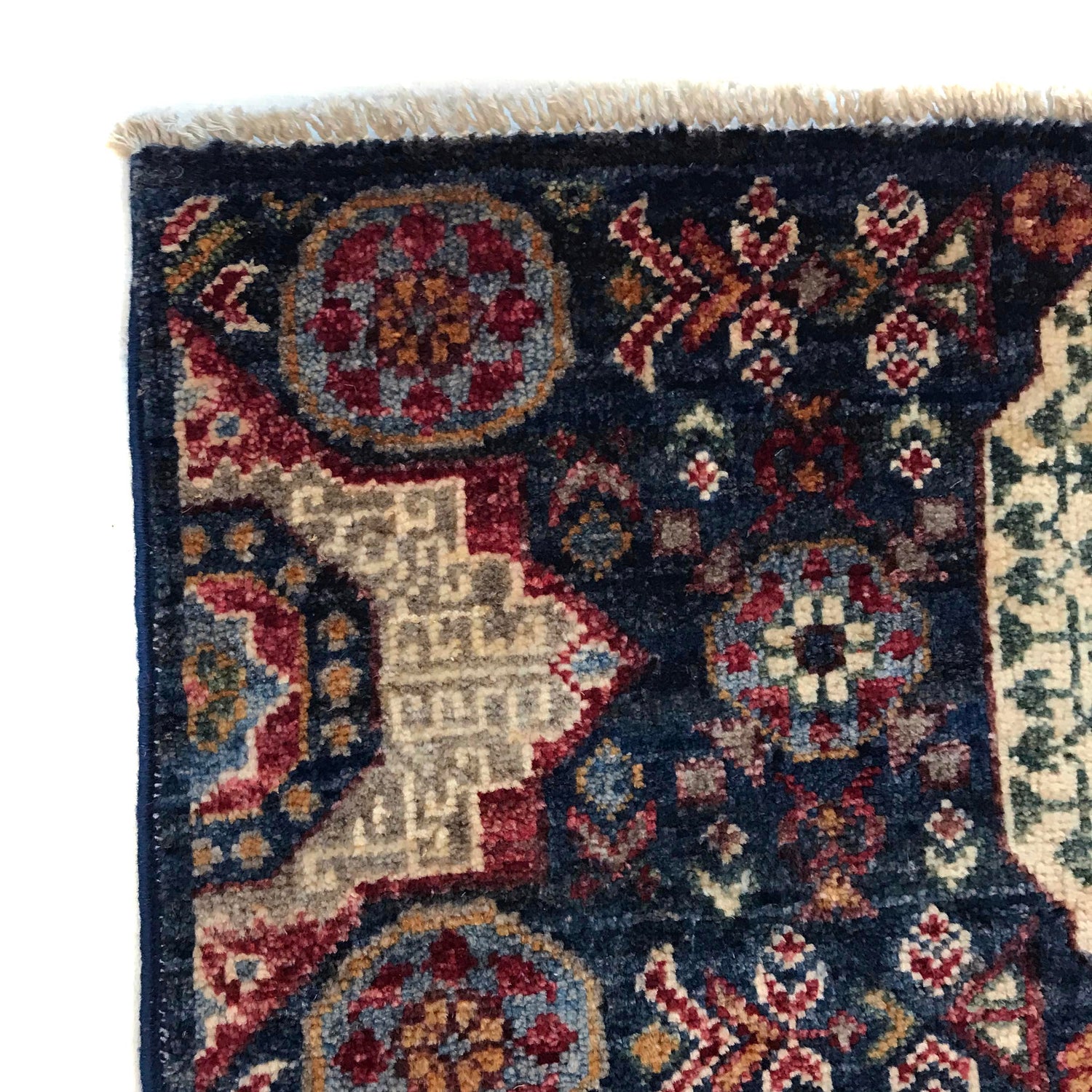 Purple Color Mamluk Carpet Runner 2' 8" x 17' 3" ft / 82 x 525 cm - No. W34042
