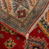 Hand knotted Kazak Carpet 4' 0" x 6' 0" ft / 121 x 182 cm - No. W34047