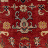 Hand knotted Kazak Carpet 4' 1" x 6' 0" ft / 125 x 183 cm - No. W34048
