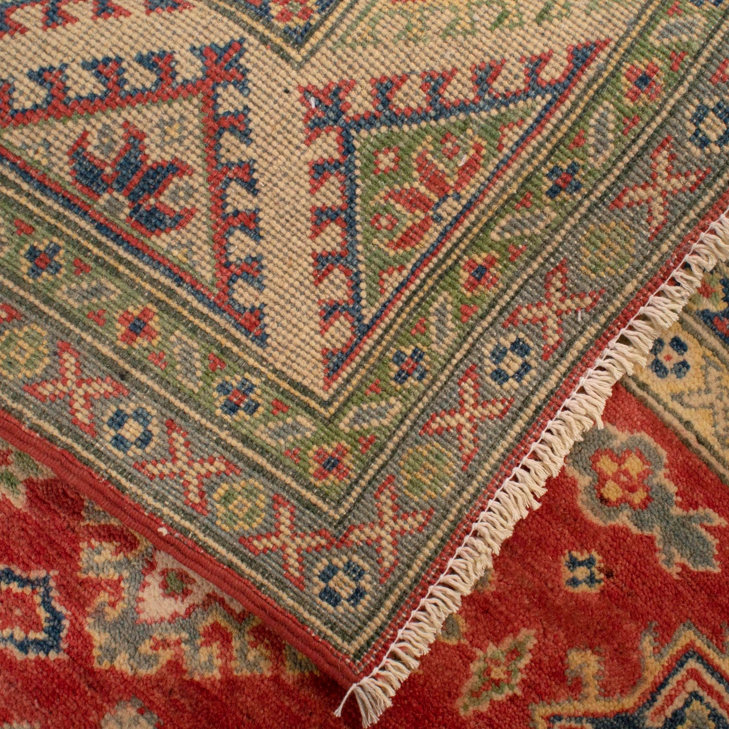 Hand knotted Kazak Rugs 5' 0" x 6' 9" ft / 152 x 205 cm - No. W34049