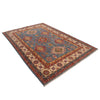 Hand Knotted Kazak Oriental Rug 5' 7" x 8' 5" ft / 170 x 257 cm - No. W34060