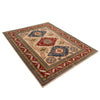 Hand knotted Kazak Carpet 5' 0" x 6' 4" ft / 152 x 193 cm - No. W34065