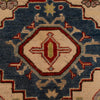 Hand knotted Kazak Carpet 5' 0" x 6' 4" ft / 152 x 193 cm - No. W34065